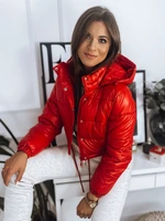 Women's quilted jacket KENDAL red Dstreet