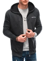 Edoti Men's zip-up sweatshirt