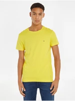 Yellow Men Basic T-Shirt Tommy Hilfiger - Men