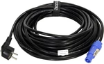 Accu Cable Power Con Schuko Negro 15 m Cable de energía