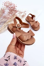 Classic Kids Sandals Brown Izzy