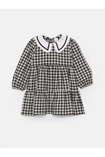 LC Waikiki LCW baby Collar Plaid Baby Girl Dress