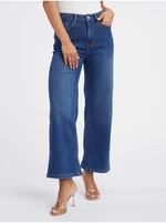 Orsay Dark Blue Women Wide Jeans - Women