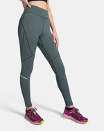 Women's fitness leggings KILPI LAMIRAE-W Dark green