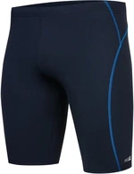 AQUA SPEED Man's Swimming Trunks Blake Navy Blue/Blue Pattern 42