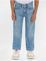 Light blue boys straight fit jeans Calvin Klein Jeans - Boys