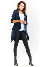 Awama Woman's Jacket A335 Navy Blue