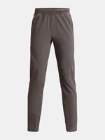 Under Armour Sportovní kalhoty UA Unstoppable Tapered Pant-BRN - Kluci