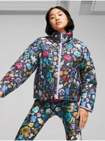 Purple-Black Women's Reversible Jacket Puma x Liberty