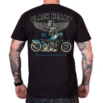 Triko BLACK HEART Blue Chopper  černá  XXL