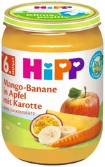 HIPP BIO Jablko s banánom, mangom a mrkvou od 6. mesiaca, 190 g