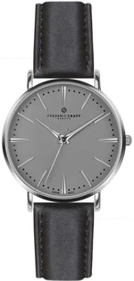 Frederic Graff Silver Eiger Black Leather FAB-B007S