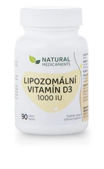 Natural Medicaments Lipozomálny vitamín D3 1000 IU 90 tabliet