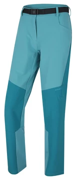 Husky   Keiry L turquoise, S Dámske outdoorové nohavice