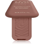 NYX Professional Makeup Buttermelt Bronzer krémový bronzer odtieň 04 Butta Biscuit 5 g