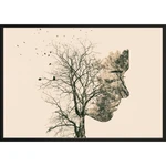 Plakat DecoKing Girl Silhouette Tree, 50x40 cm