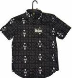 The Beatles Chemise polo Drum and Apples Black S