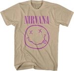 Nirvana Tricou Purple Smiley Nisip S