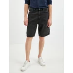 Dark grey men's denim shorts Diesel