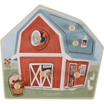 Little Dutch Little Farm Wooden Puzzle puzzle ze dřeva 12 m+ 1 ks