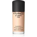 MAC Cosmetics Mini Studio Fix Fluid SPF 15 24HR Matte Foundation + Oil Control zmatňujúci make-up SPF 15 odtieň NC10 15 ml