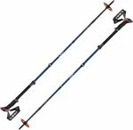 Leki Sherpa FX Carbon Midnight Blue/Darkblue/Bright Red 110 - 130 cm Bâtons de trekking