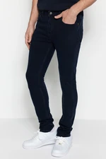 Trendyol Dark Navy Premium Flexible Fabric Skinny Fit Slim Fit Jeans Trousers