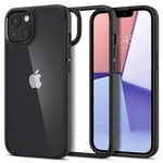 Ochranný kryt Spigen Ultra Hybrid matte black pro Apple iPhone 13, transparentní