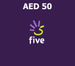 Five 50 AED Mobile Gift Card AE