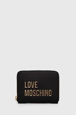 Peňaženka Love Moschino dámska, čierna farba, JC5613PP1LKD0000