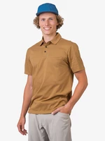 Brown men's polo shirt Hannah Kajan