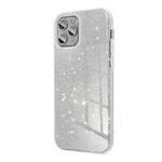 Zadní kryt Shining Case pro Samsung Galaxy S21 FE, stříbrná