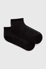 Ponožky BOSS dámské, černá barva, 50514649