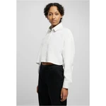 Women's oversized blouse in white