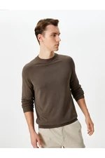 Koton Basic Sweater Knitwear High Collar Long Sleeve