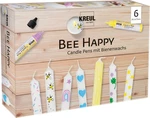 Kreul Candle Pen Bee Happy Set Tintenpatrone 6 Stck