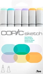 Copic Sketch Recambio de tinta Pale Pastels 6 pcs