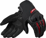 Rev'it! Gloves Duty Negru/Roșu XL Mănuși de motocicletă