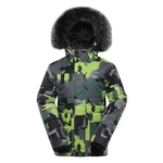 Children's jacket with PTX membrane ALPINE PRO WERDO smoked pearl variant pa