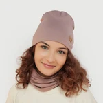 AGBO Girl's spring/ autumn set: hat and tube scarf pink Selfie