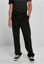 Corduroy work trousers black