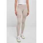 Women's Tech Mesh Leggings in Warm Grey