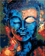 Zuty Dipingere con i numeri Buddha colorato