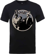 The Doors Tricou Retro Circle Unisex Black M