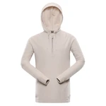 Men's hooded sweater nax NAX POLIN moonbeam