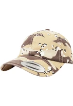 Low Profile Camo Washed Cap Retro Desert Camouflage