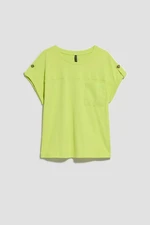 WOMEN'S T-SHIRT L-TS-4086 L.Green