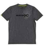 Matrix tričko grey hex print t-shirt - xxxl