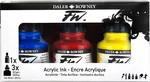 Daler Rowney FW Cardboard Box Starter Set Akril tinta készlet 3 x 29,5 ml