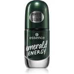 essence Gel Nail Colour lak na nechty odtieň 73 emerald Energy 8 ml